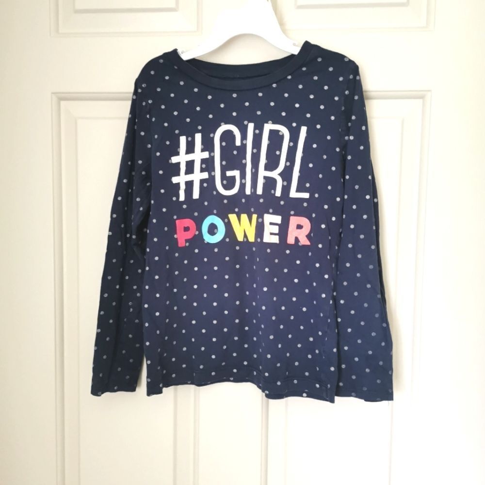 3/$15 Carter's girls long sleeve t-shirt size 8